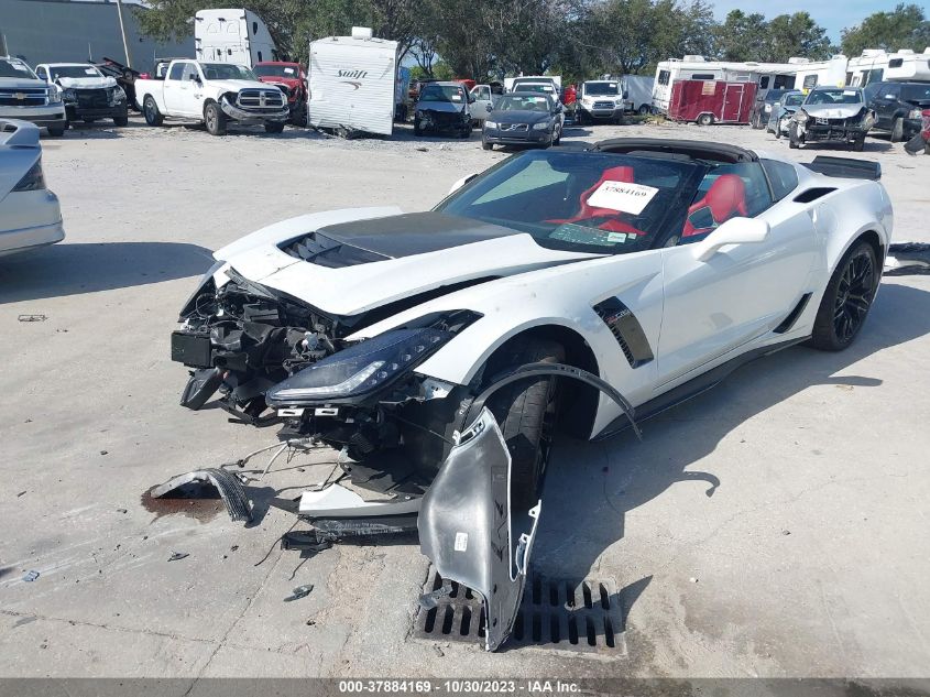 2016 Chevrolet Corvette Z06 3Lz VIN: 1G1YU2D6XG5600953 Lot: 37884169