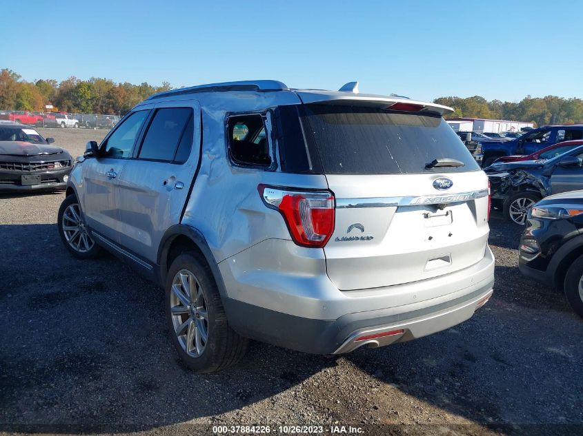 2016 Ford Explorer Limited VIN: 1FM5K8F86GGD13286 Lot: 37884226