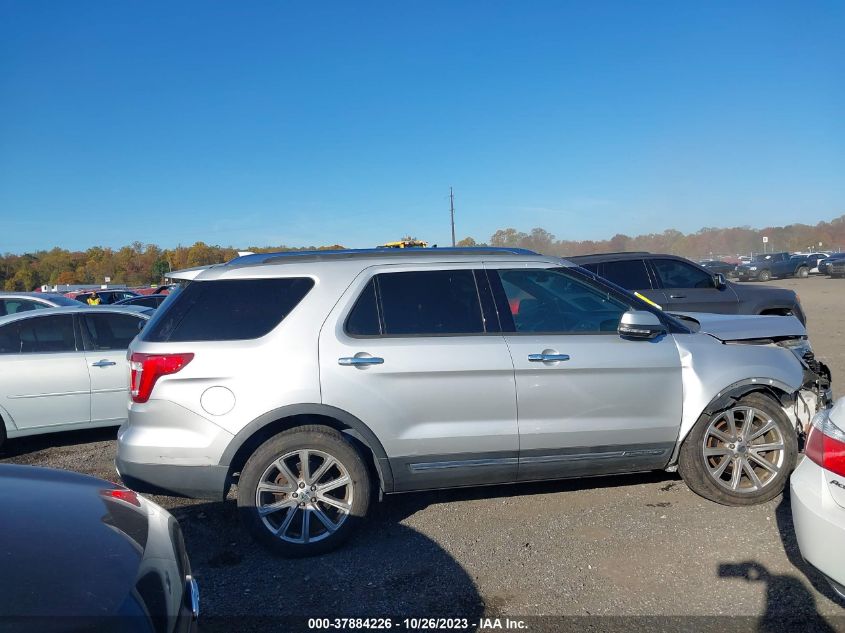 2016 Ford Explorer Limited VIN: 1FM5K8F86GGD13286 Lot: 37884226