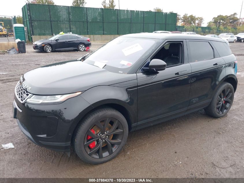 2020 Land Rover Range Rover Evoque Se VIN: SALZP2FXXLH008608 Lot: 37884370