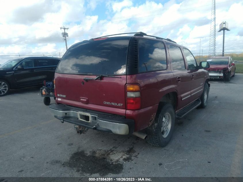 2003 Chevrolet Tahoe Lt VIN: 1GNEK13Z53J301207 Lot: 37884391