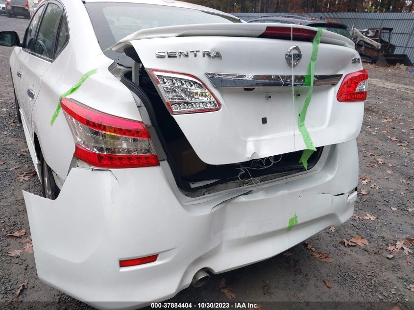 2015 Nissan Sentra Sr VIN: 3N1AB7AP2FY367972 Lot: 37884404