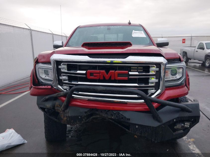 2018 GMC Sierra 1500 Slt VIN: 3GTU2NEJ7JG422466 Lot: 37884428