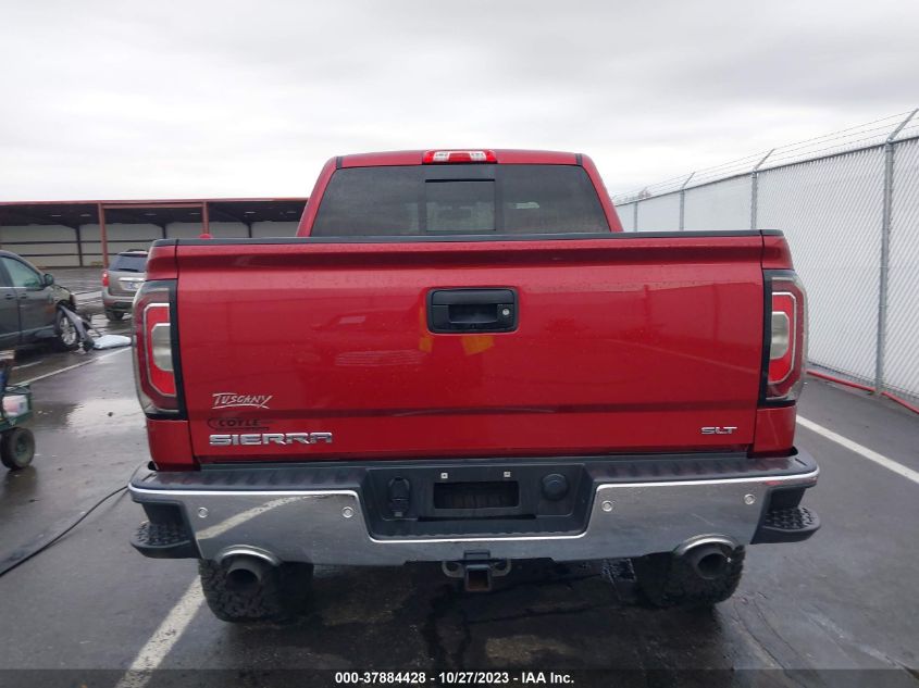 2018 GMC Sierra 1500 Slt VIN: 3GTU2NEJ7JG422466 Lot: 37884428