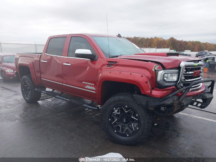 2018 GMC Sierra 1500 Slt VIN: 3GTU2NEJ7JG422466 Lot: 37884428