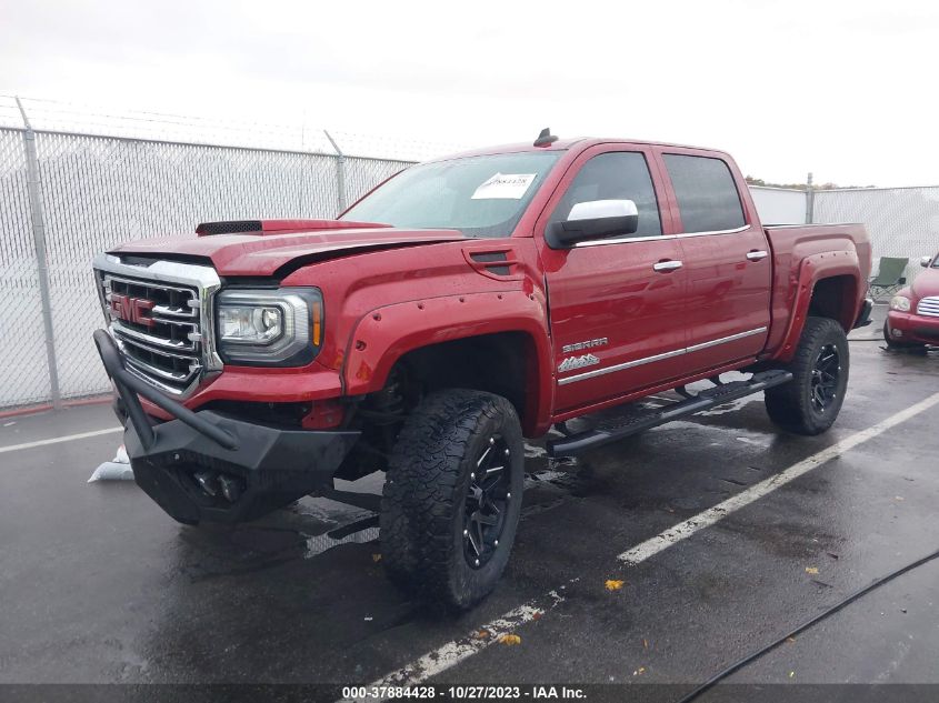 2018 GMC Sierra 1500 Slt VIN: 3GTU2NEJ7JG422466 Lot: 37884428