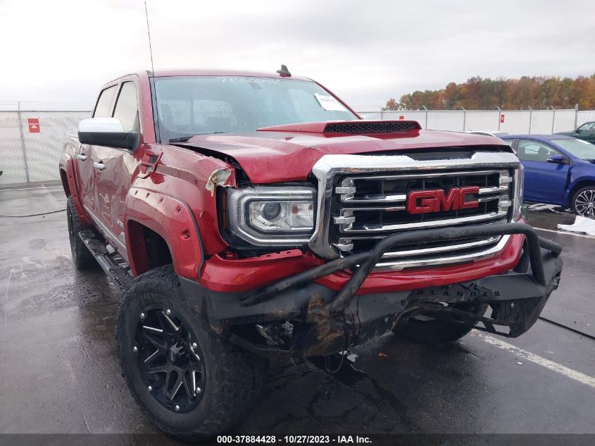 2018 GMC Sierra 1500 Slt VIN: 3GTU2NEJ7JG422466 Lot: 37884428