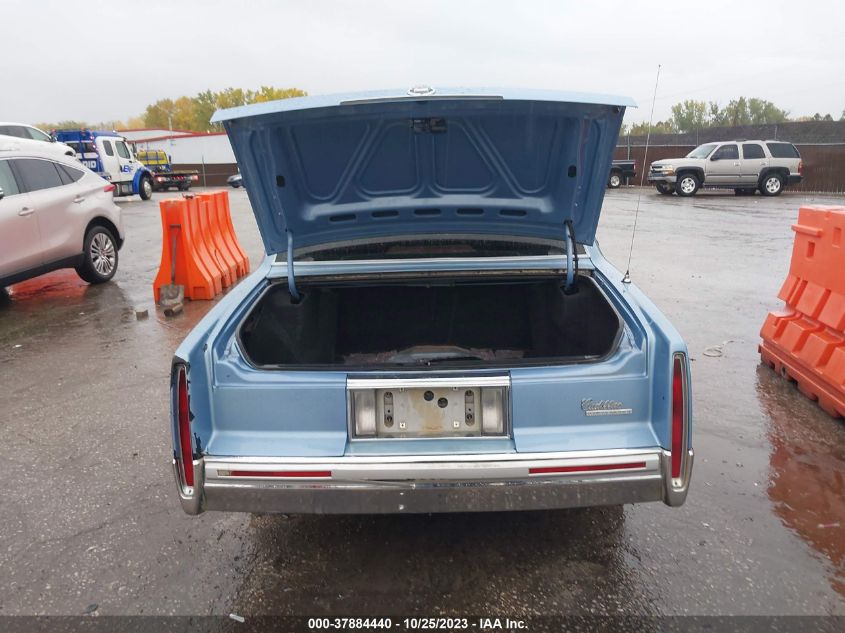 1993 Cadillac Deville VIN: 1G6CD53B3P4312959 Lot: 37884440