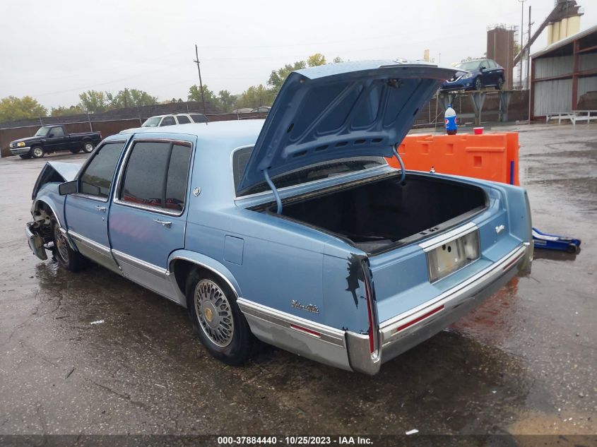 1993 Cadillac Deville VIN: 1G6CD53B3P4312959 Lot: 37884440