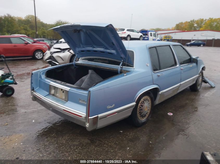 1993 Cadillac Deville VIN: 1G6CD53B3P4312959 Lot: 37884440