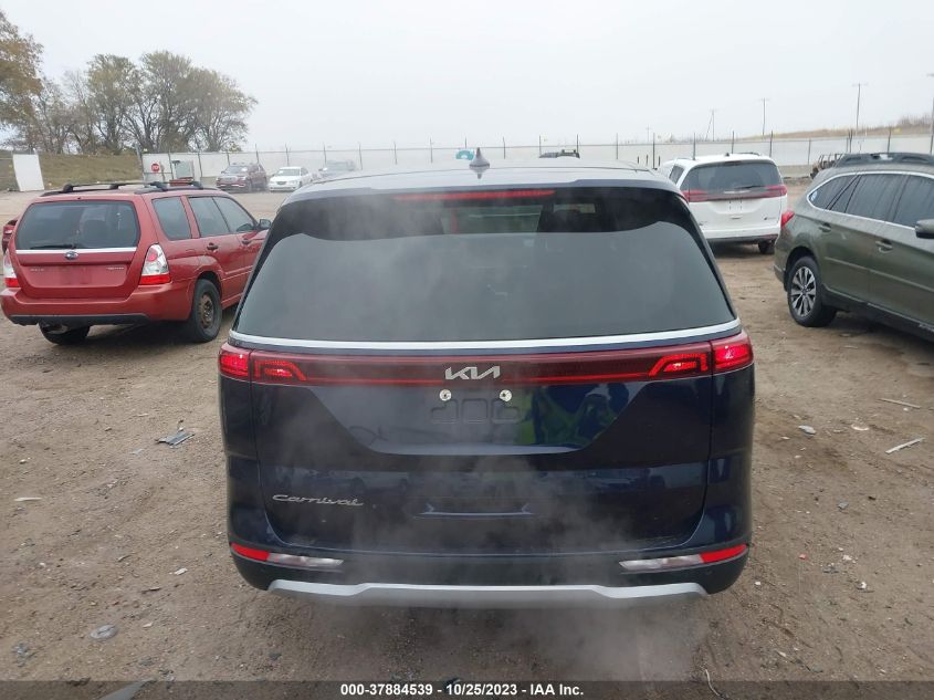 2022 Kia Carnival Lxs VIN: KNDNB4H30N6171194 Lot: 37884539