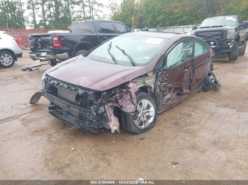 2018 Kia Forte Lx VIN: 3KPFK4A7XJE258848 Lot: 37884605