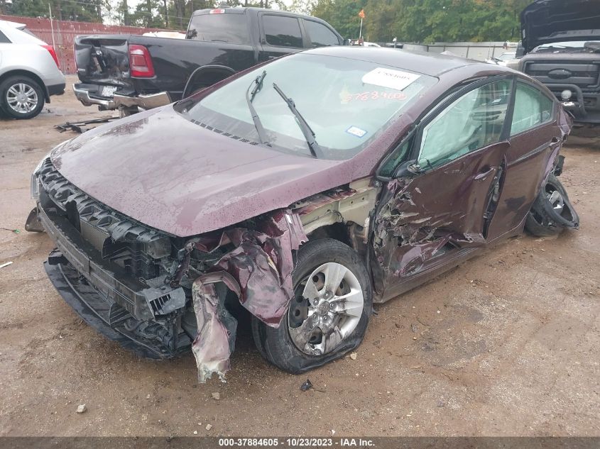 2018 Kia Forte Lx VIN: 3KPFK4A7XJE258848 Lot: 37884605