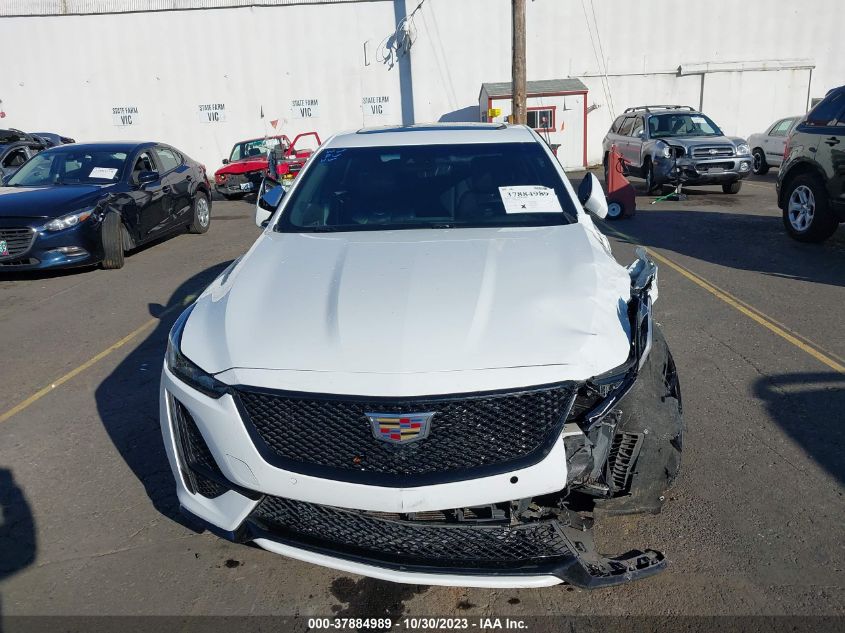 2021 Cadillac Ct5 V-Series VIN: 1G6DV5RW8M0115090 Lot: 37884989