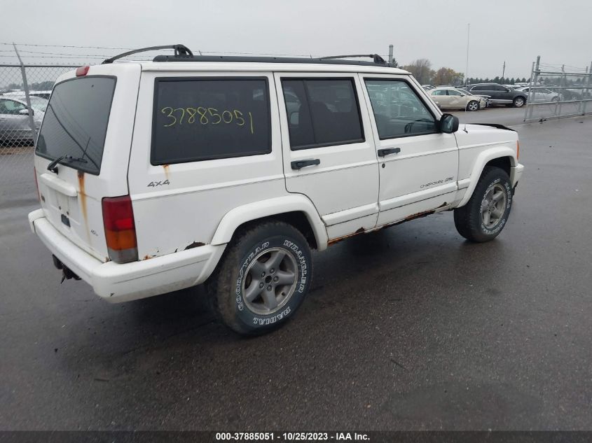 1998 Jeep Cherokee Sport/Classic/Limited VIN: 1J4FJ68S8WL117388 Lot: 37885051