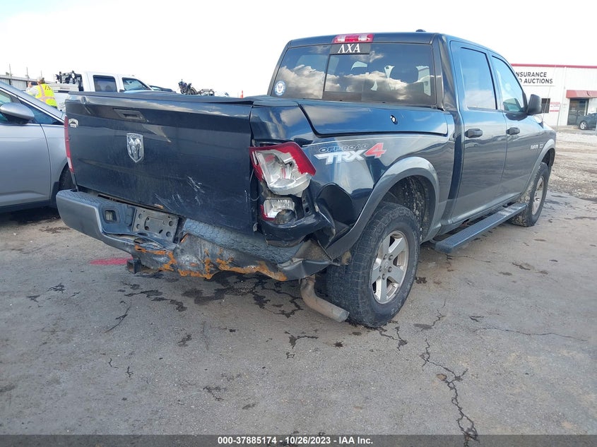 2009 Dodge Ram 1500 Trx VIN: 1D3HV13TX9J520267 Lot: 37885174