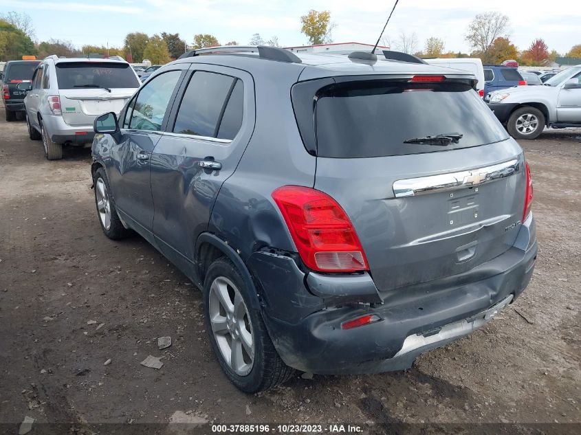 2015 Chevrolet Trax Ltz VIN: KL7CJNSBXFB199204 Lot: 37885196