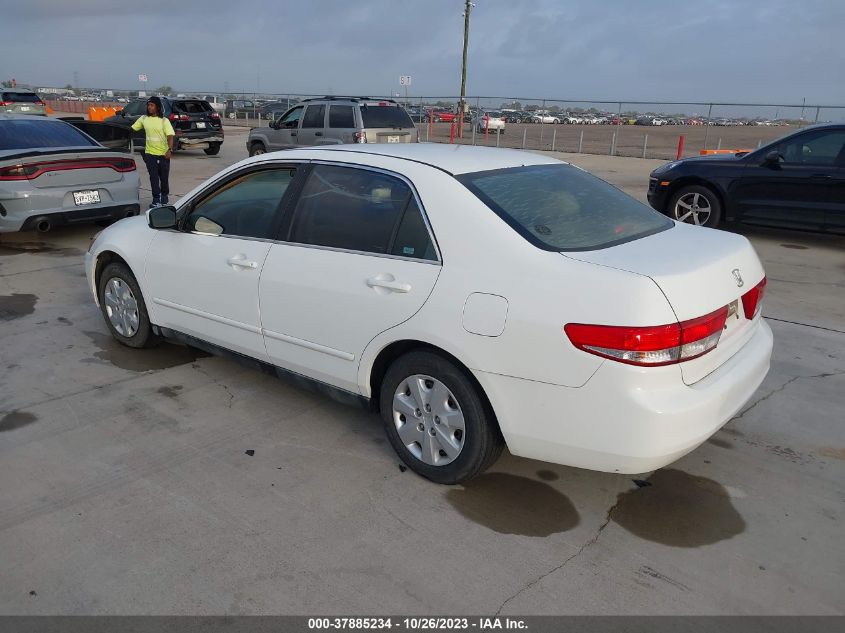 2004 Honda Accord Sdn Lx VIN: 3HGCM56324G709676 Lot: 37885234