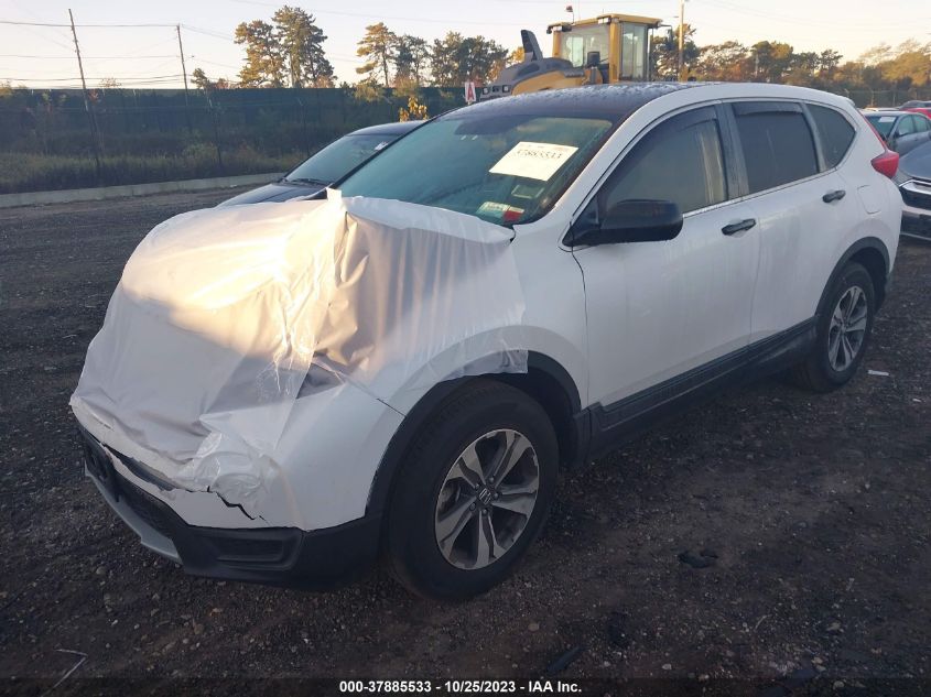 2019 Honda Cr-V Lx VIN: 2HKRW6H30KH200745 Lot: 37885533