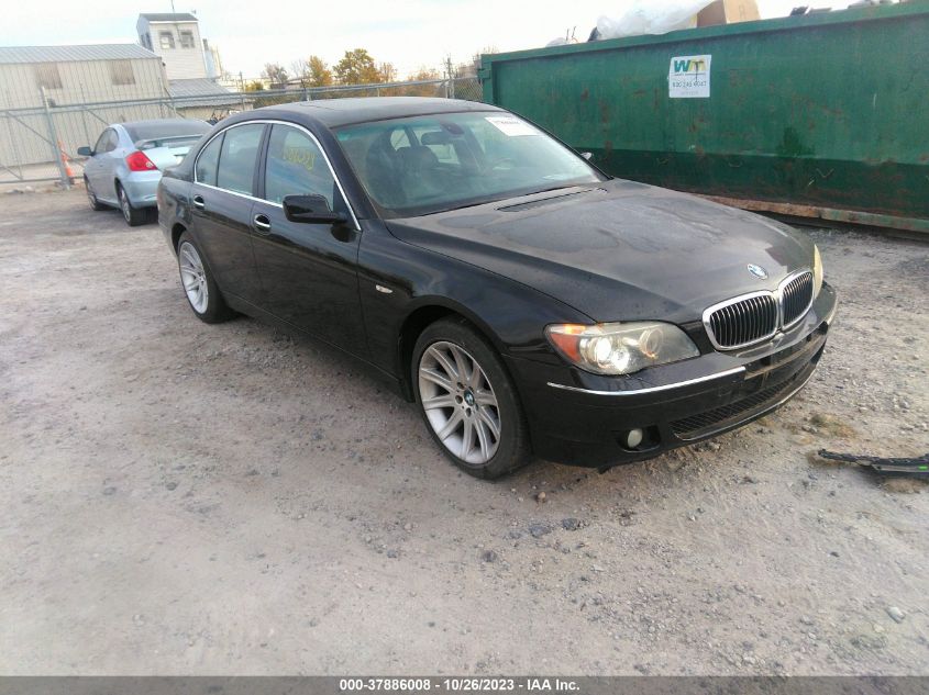 2006 BMW 7 Series 750I VIN: WBAHL83596DT01235 Lot: 37886008