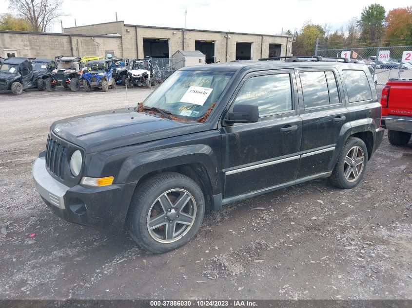 2009 Jeep Patriot Limited VIN: 1J8FF48B89D192496 Lot: 37886030