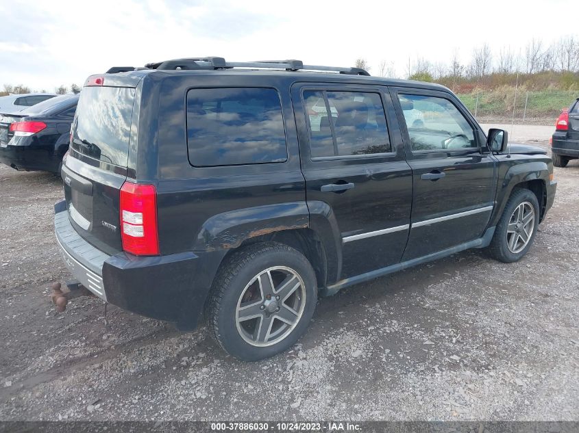 2009 Jeep Patriot Limited VIN: 1J8FF48B89D192496 Lot: 37886030