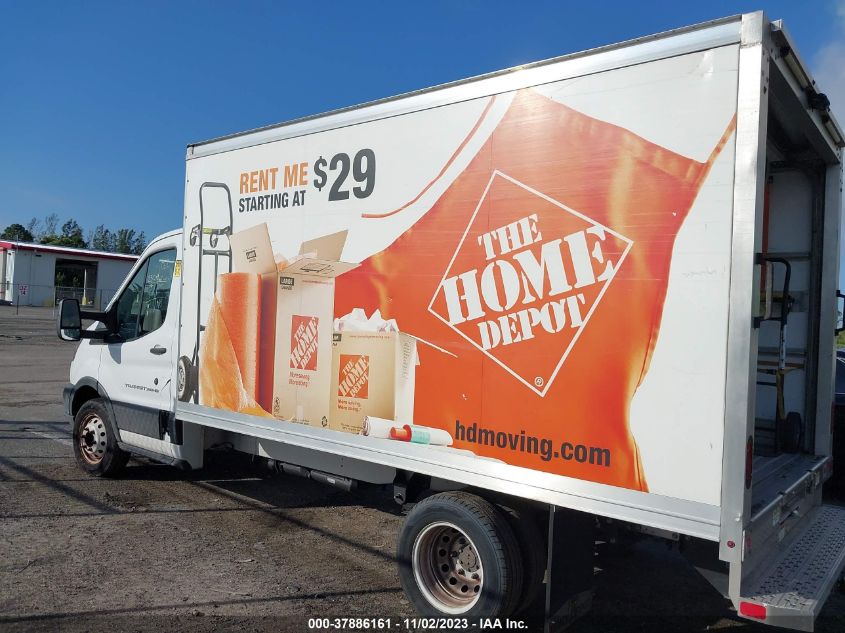 2019 Ford Transit Chassis VIN: 1FDBF8ZM4KKA87044 Lot: 37886161