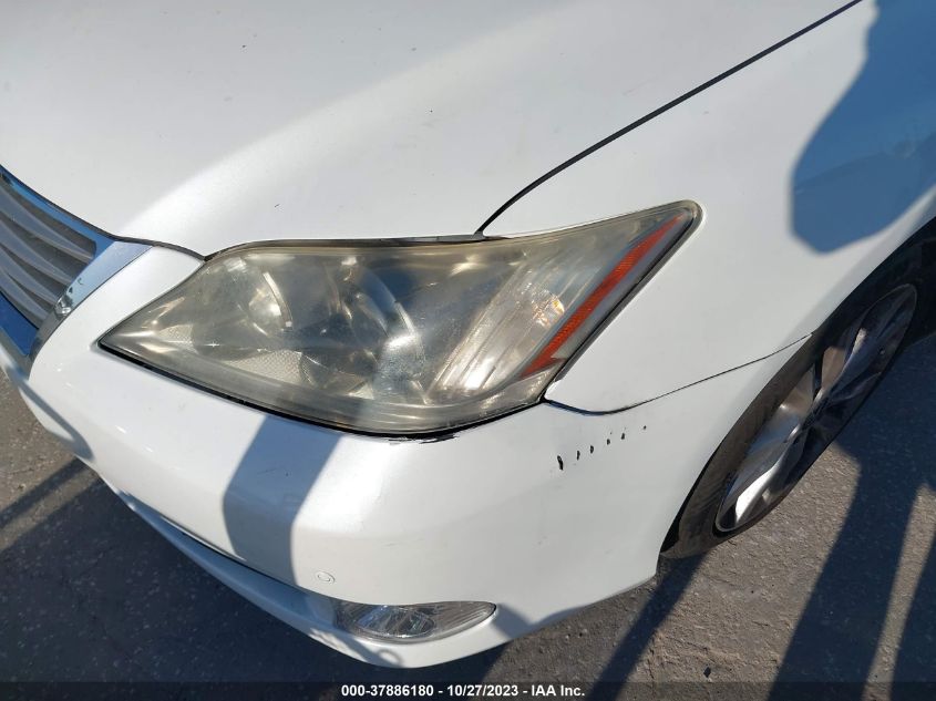 2010 Lexus Es 350 VIN: JTHBK1EGXA2343546 Lot: 37886180