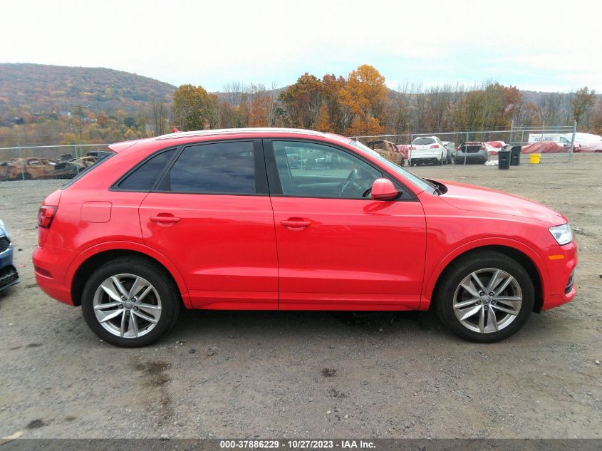 2017 Audi Q3 Premium VIN: WA1ECCFS7HR014258 Lot: 37886229