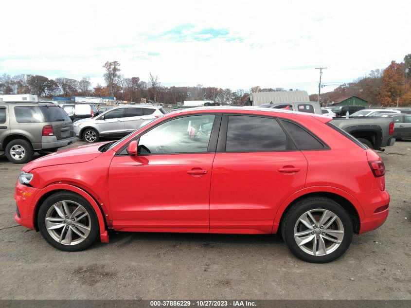 2017 Audi Q3 Premium VIN: WA1ECCFS7HR014258 Lot: 37886229