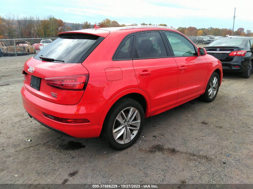 2017 Audi Q3 Premium VIN: WA1ECCFS7HR014258 Lot: 37886229