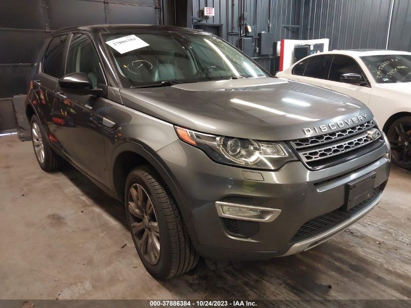 2015 Land Rover Discovery Sport Hse Lux VIN: SALCT2BG5FH538402 Lot: 37886384