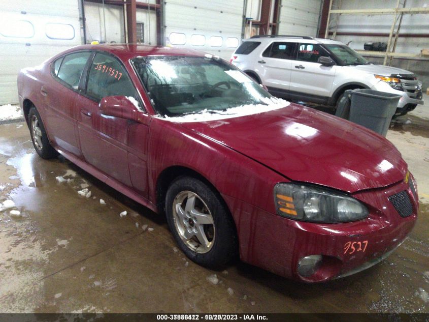 2005 Pontiac Grand Prix VIN: 2G2WP522451203801 Lot: 37886412