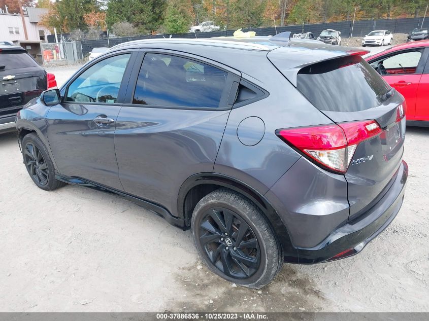 2022 Honda Hr-V Sport VIN: 3CZRU6H11NM741428 Lot: 37886536