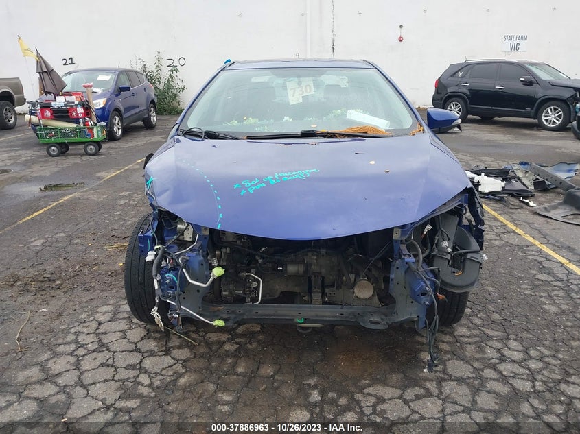 2016 Toyota Corolla S VIN: 2T1BURHE8GC607247 Lot: 37886963