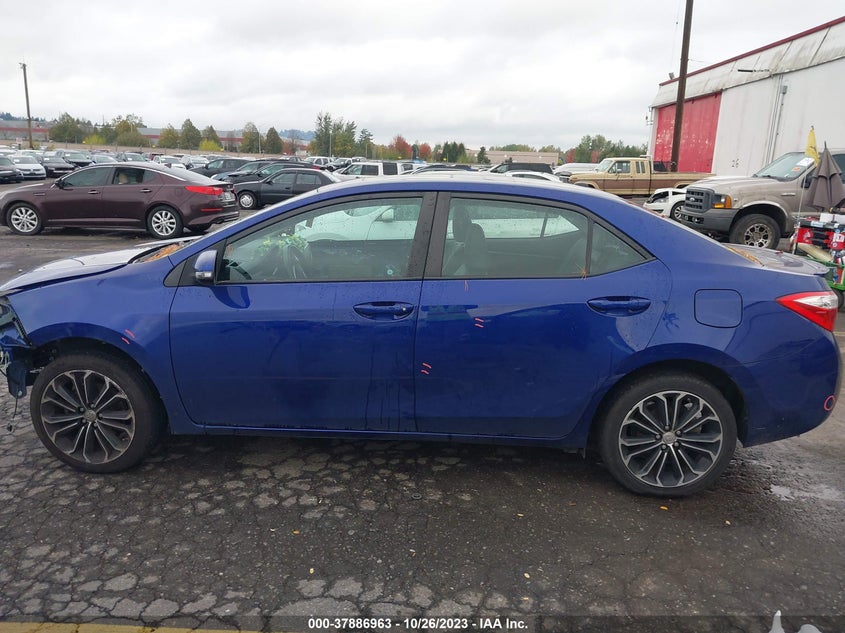2016 Toyota Corolla S VIN: 2T1BURHE8GC607247 Lot: 37886963