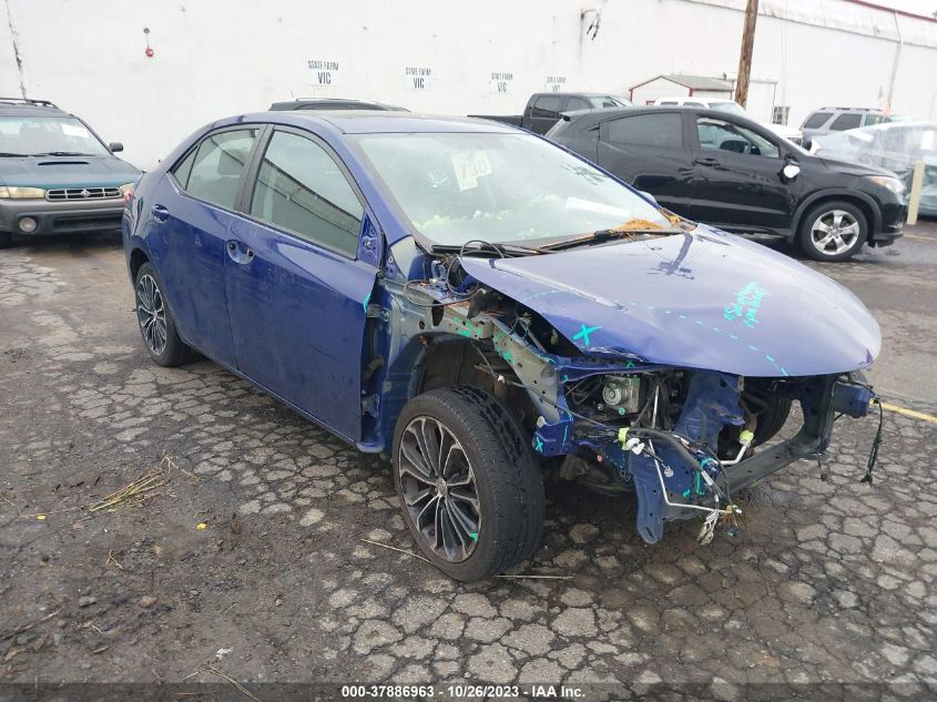 2016 Toyota Corolla S VIN: 2T1BURHE8GC607247 Lot: 37886963