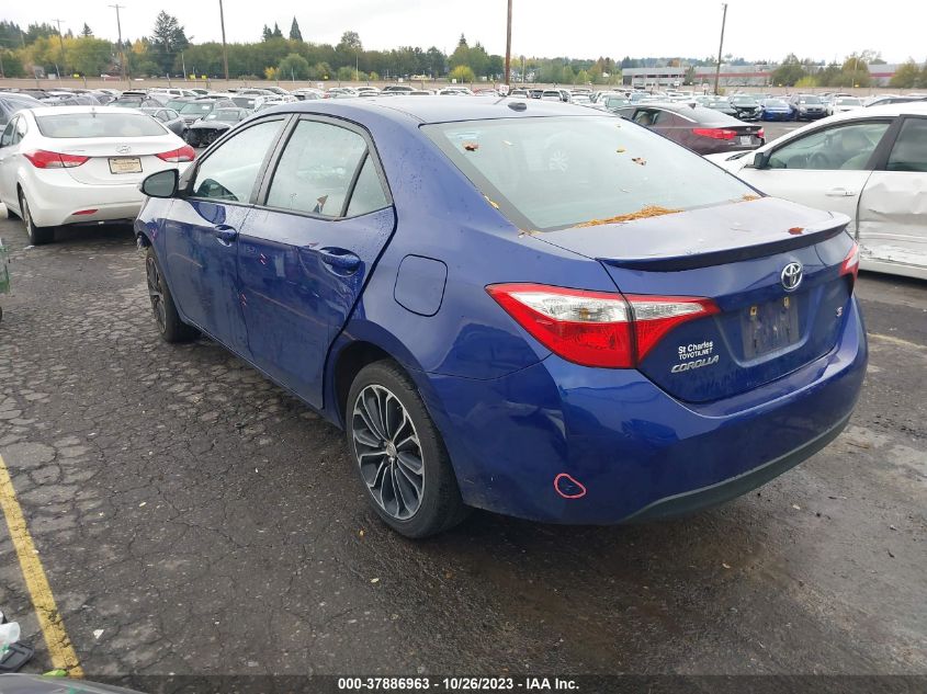 2016 Toyota Corolla S VIN: 2T1BURHE8GC607247 Lot: 37886963