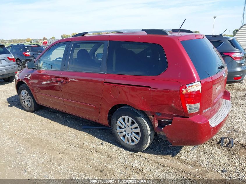 2012 Kia Sedona Lx VIN: KNDMG4C70C6415723 Lot: 37886982