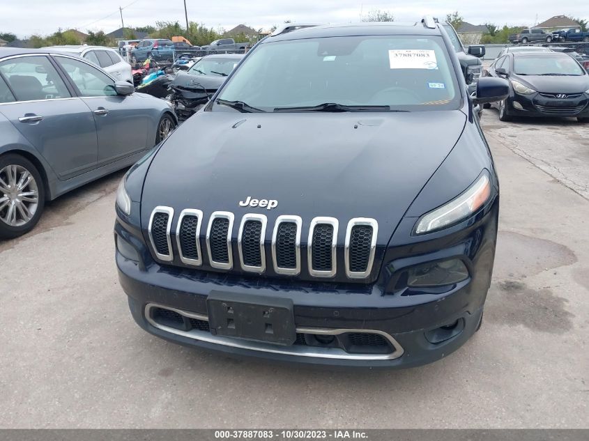 2014 Jeep Cherokee Limited VIN: 1C4PJLDS0EW221272 Lot: 37887083