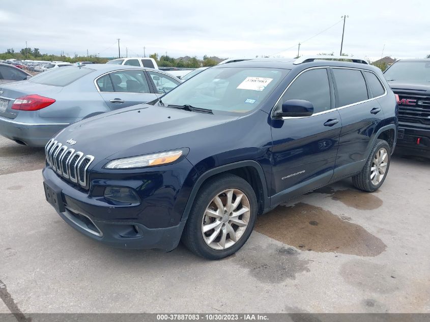 2014 Jeep Cherokee Limited VIN: 1C4PJLDS0EW221272 Lot: 37887083