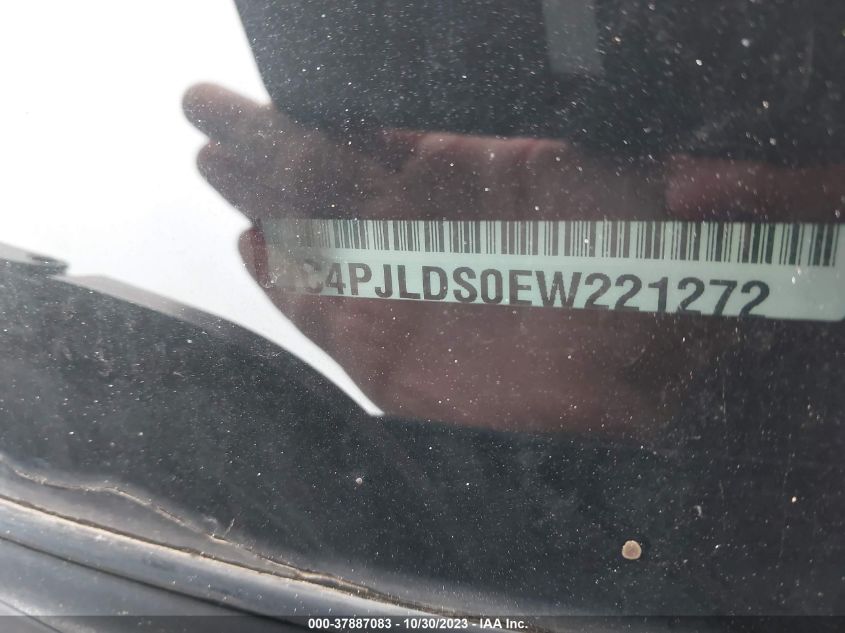 2014 Jeep Cherokee Limited VIN: 1C4PJLDS0EW221272 Lot: 37887083