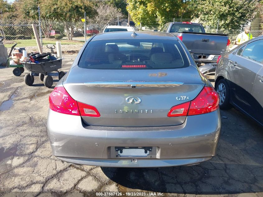 2010 Infiniti G37 Sedan X VIN: JN1CV6AR2AM459297 Lot: 37887126