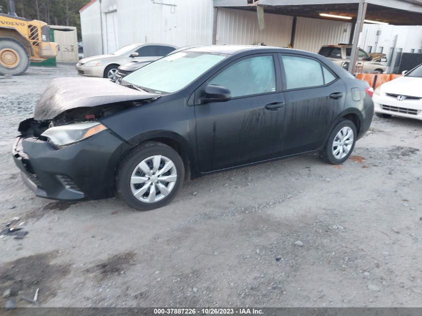 2016 Toyota Corolla L/Le/S/S Plus/Le Plus VIN: 5YFBURHE8GP526538 Lot: 37887226