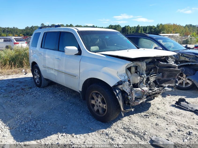 2010 Honda Pilot Touring VIN: 5FNYF3H96AB021279 Lot: 37887238