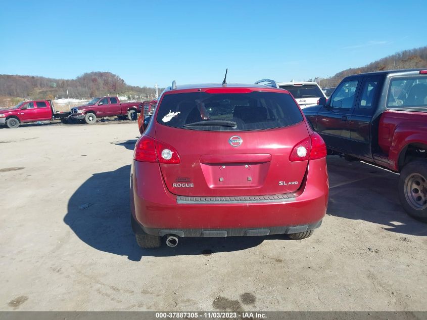 2008 Nissan Rogue Sl VIN: JN8AS58V68W140207 Lot: 37887305