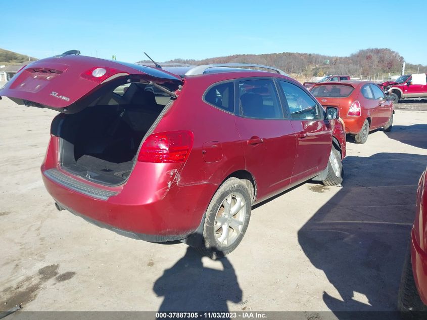 2008 Nissan Rogue Sl VIN: JN8AS58V68W140207 Lot: 37887305