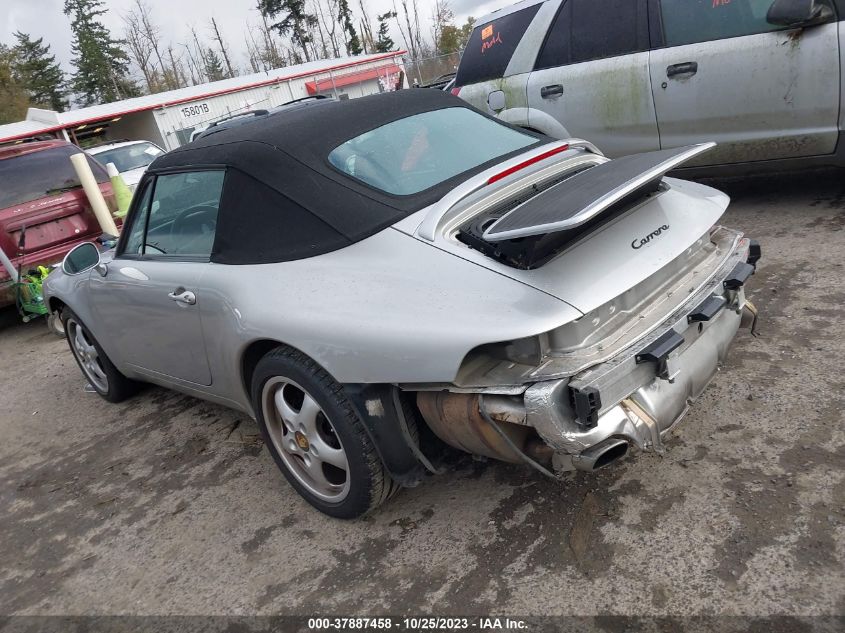 1998 Porsche 911 Carrera VIN: WP0CA2998WS340632 Lot: 37887458