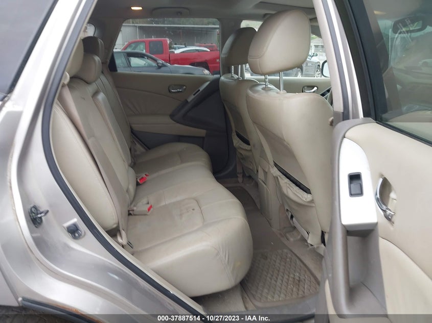 2010 Nissan Murano Sl VIN: JN8AZ1MWXAW133978 Lot: 37887514