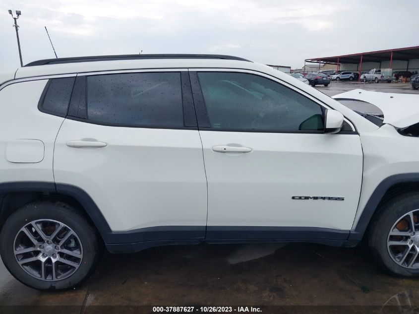 2018 Jeep Compass Latitude VIN: 3C4NJCBB1JT226555 Lot: 37887627